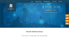Desktop Screenshot of malmonaringslivsgala.se